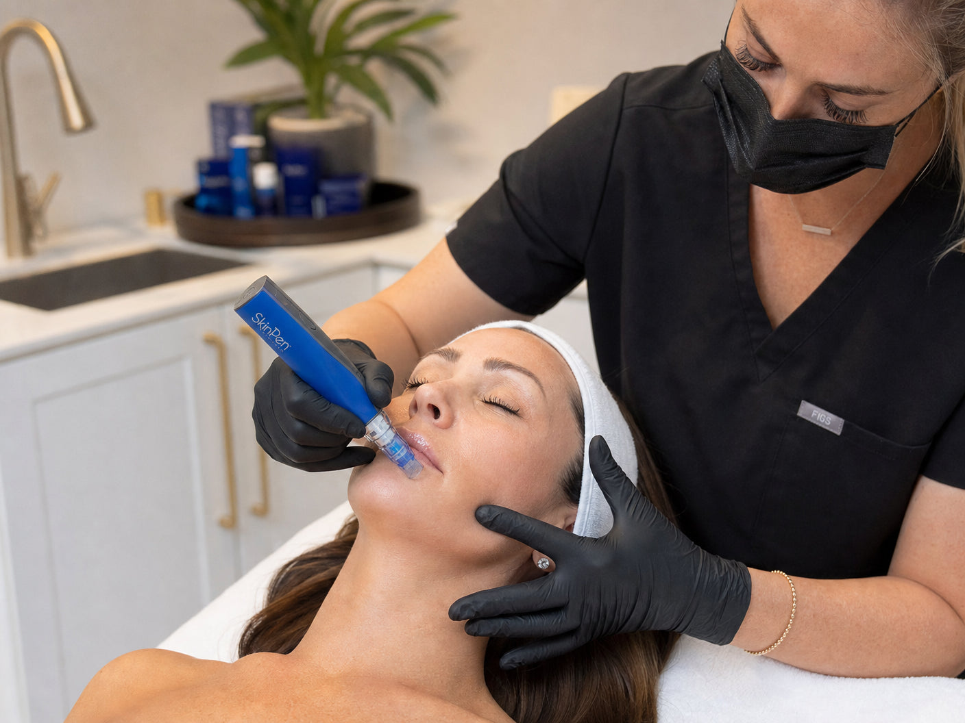 SkinPen Microneedling treatment at Luxe Mobile IV RGV